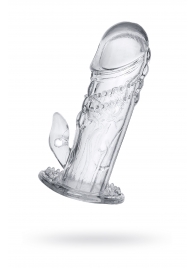 Прозрачная насадка на пенис Uco - 13 см. - A-toys - в Орле купить с доставкой