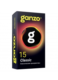 Классические презервативы с обильной смазкой Ganzo Classic - 15 шт. - Ganzo - купить с доставкой в Орле