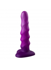 Фиолетовый нереалистичный дилдо Unicorn - 17,5 см. - Lola Games купить с доставкой в интернет-магазине Orgasmix в Орле Фиолетовый нереалистичный дилдо Unicorn - 17,5 см. - Lola Games