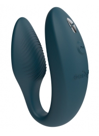 Зеленый вибратор для пар We-Vibe Sync 2 с пультом ДУ - We-vibe купить в Орле с доставкой в Orgasmix.ru Зеленый вибратор для пар We-Vibe Sync 2 с пультом ДУ - We-vibe