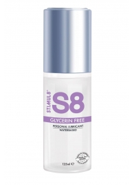Лубрикант на водной основе S8 Glycerin Free без глицерина - 125 мл. - Stimul8 - купить с доставкой в Орле