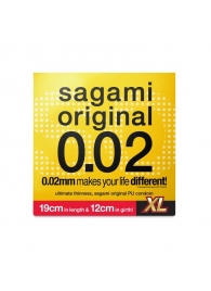 Презерватив увеличенного размера Sagami Original 0.02 XL-size - 1 шт. - Sagami - купить с доставкой в Орле Презерватив увеличенного размера Sagami Original 0.02 XL-size - 1 шт. - Sagami - купить с доставкой в Орле