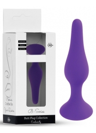Фиолетовая анальная втулка Silcone Purple Plug Small - 10 см. - Boys of Toys в Орле Фиолетовая анальная втулка Silcone Purple Plug Small - 10 см. - Boys of Toys