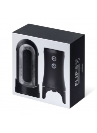 Набор Tenga Flip Zero Electronic Vibrotation: мастурбатор с вибрацией и устройство вращения - Tenga - в Орле купить с доставкой Набор Tenga Flip Zero Electronic Vibrotation: мастурбатор с вибрацией и устройство вращения - Tenga - в Орле купить с доставкой