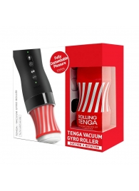 Набор Tenga Vacuum Gyro Roller 3s: мастурбатор и устройство для вращения и создания вакуума - Tenga - в Орле купить с доставкой Набор Tenga Vacuum Gyro Roller 3s: мастурбатор и устройство для вращения и создания вакуума - Tenga - в Орле купить с доставкой