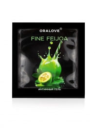 Саше съедобной оральной смазки OraLove с ароматом фейхоа - 3 гр. - Биоритм - купить с доставкой в Орле Саше съедобной оральной смазки OraLove с ароматом фейхоа - 3 гр. - Биоритм - купить с доставкой в Орле