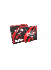 Презервативы с ароматом колы Expert Cola - 3 шт. - Expert - купить с доставкой в Орле