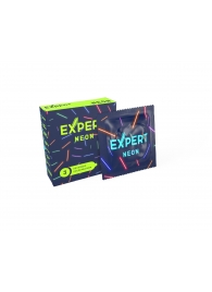 Светящиеся в темноте презервативы Expert Neon - 3 шт. - Expert - купить с доставкой в Орле