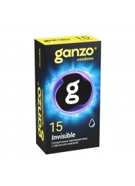 Супертонкие презервативы Ganzo Invisible - 15 шт. - Ganzo - купить с доставкой в Орле Супертонкие презервативы Ganzo Invisible - 15 шт. - Ganzo - купить с доставкой в Орле