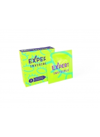 Ультратонкие презервативы Expert Invisible - 3 шт. - Expert - купить с доставкой в Орле