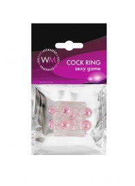 Прозрачная насадка на пенис с цветными шариками - Erowoman-Eroman - в Орле купить с доставкой