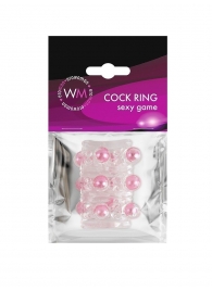 Прозрачная сквозная насадка на пенис с цветными шариками - Erowoman-Eroman - в Орле купить с доставкой