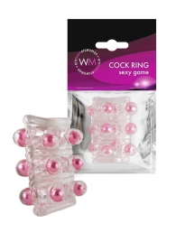 Прозрачная сквозная насадка на пенис с цветными шариками - Erowoman-Eroman - в Орле купить с доставкой