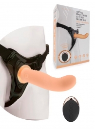 Женский вибрострапон со съемной насадкой и пультом ДУ - Erokay - купить с доставкой в Орле