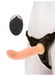 Женский вибрострапон со съемной насадкой и пультом ДУ - Erokay - купить с доставкой в Орле