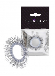 Круглое эрекционное кольцо с «ресничками» - Sextaz - в Орле купить с доставкой