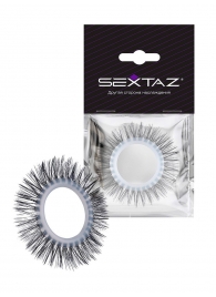Круглое эрекционное кольцо с длинными «ресничками» - Sextaz - в Орле купить с доставкой