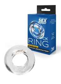 Прозрачное эрекционное кольцо-бублик - Sex Expert - в Орле купить с доставкой