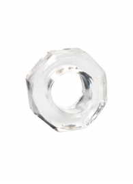 Прозрачное эрекционное кольцо в форме гайки - Sex Expert - в Орле купить с доставкой