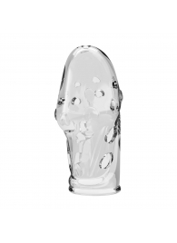 Прозрачная насадка на пенис Booker - 8 см. - Baile - в Орле купить с доставкой