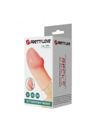 Телесная насадка на пенис Huel - 9 см. - Baile - в Орле купить с доставкой