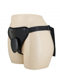 Черные трусики харнесс с платформой Caludio I - Baile - купить с доставкой в Орле