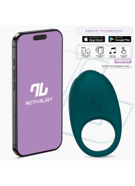 Зеленое интерактивное виброкольцо Ringo - Intoyou - в Орле купить с доставкой