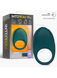 Зеленое интерактивное виброкольцо Ringo - Intoyou - в Орле купить с доставкой