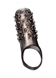 Дымчатая насадка на пенис с выпуклостями - 12 см. - Sex Expert - в Орле купить с доставкой