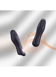 Сливовая силиконовая насадка на пенис с подхватом Manwan Ryzer - Manwan - в Орле купить с доставкой