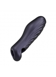 Сливовая силиконовая насадка на пенис с подхватом Manwan Ryzer - Manwan - в Орле купить с доставкой