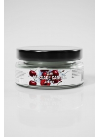 Массажная свеча «Спелая вишня» - 50 мл. - SGAN - купить с доставкой в Орле