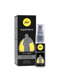 Пролонгатор-сыворотка pjur Superhero Delay Serum - 20 мл. - Pjur - купить с доставкой в Орле