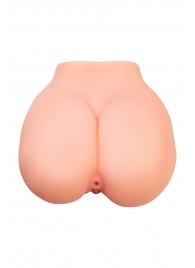 Реалистичный мастурбатор в форме попки с 2 любовными входами - No Name - в Орле купить с доставкой