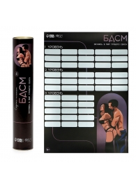 Плакат для двоих со скретч-слоем «БДСМ» - Сима-Ленд - купить с доставкой в Орле