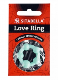 Цветное эрекционное кольцо с 5 бусинами Love Ring - Sitabella - в Орле купить с доставкой