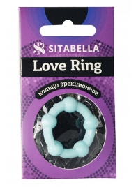 Цветное эрекционное кольцо Love Ring с бусинами - Sitabella - в Орле купить с доставкой