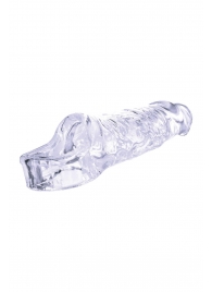 Прозрачная насадка-удлинитель Length Enhancer с подхватом - 16 см. - NMC - в Орле купить с доставкой