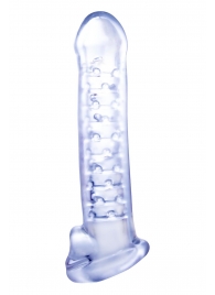 Прозрачная насадка-удлинитель Stretchy Touch - 18 см. - NMC - в Орле купить с доставкой