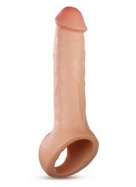 Телесная насадка-удлинитель Thrive 8.75 Inch Realistic Penis Extender Sleeve - 22,2 см. - Blush Novelties - в Орле купить с доставкой