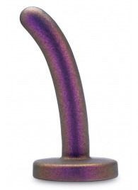 Фиолетовая насадка с гладкой поверхностью Surrender 4.75 Inch Beginner Pegging Dildo - 12 см. - Blush Novelties - купить с доставкой в Орле