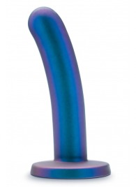 Синяя насадка с гладкой поверхностью Surrender 5.75 Inch Intermediate Pegging Dildo - 14,6 см. - Blush Novelties - купить с доставкой в Орле