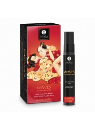 Оральный спрей Waves of Pleasure с ароматом клубники и шампанского - 20 мл. - Shunga - купить с доставкой в Орле