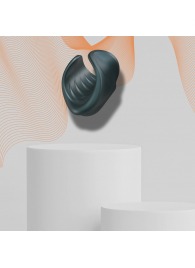 Серый сквозной мастурбатор с вибрацией Manwan Starter - Manwan - в Орле купить с доставкой