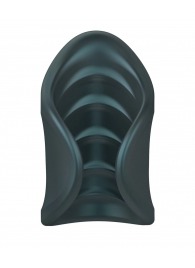 Серый сквозной мастурбатор с вибрацией Manwan Starter - Manwan - в Орле купить с доставкой