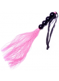 Розовая силиконовая плеть - 35,5 см. - Boys of Toys - купить с доставкой в Орле