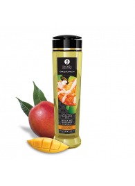 Массажное масло для тела Luscious Mango с ароматом манго - 240 мл. - Shunga - купить с доставкой в Орле