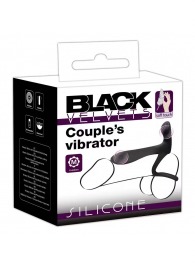 Черная насадка на член с вибрацией Couple’s Vibrator - Orion - в Орле купить с доставкой