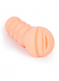 Телесный мастурбатор-вагина с эрекционными кольцами в комплекте - Sexy Girl - в Орле купить с доставкой