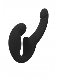 Черный безремневой страпон Share Lite - Fun Factory - купить с доставкой в Орле